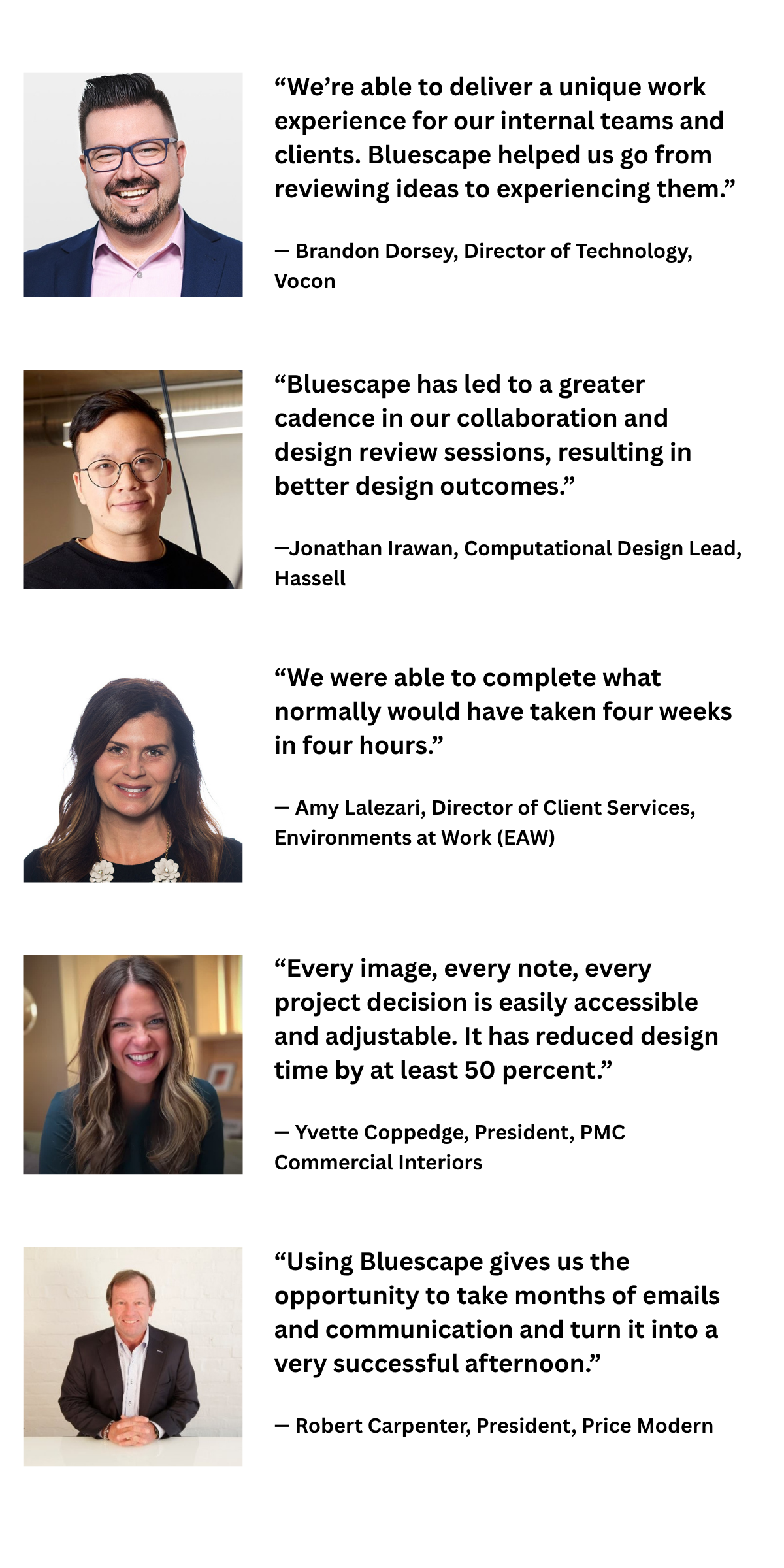 A&D client quotes - mobile